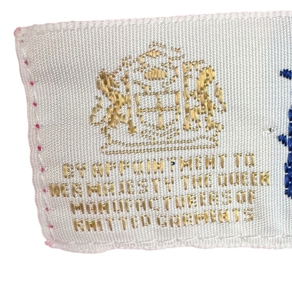 Vintage Pringle of Scotland cotton mens pullover sweater size M preppy academia - Picture 8 of 9